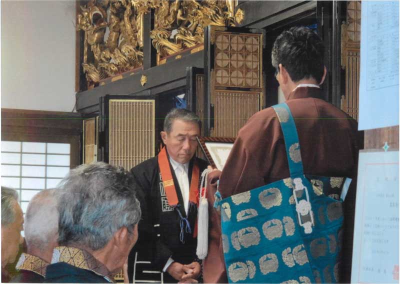 真泉寺本堂天井改修工事